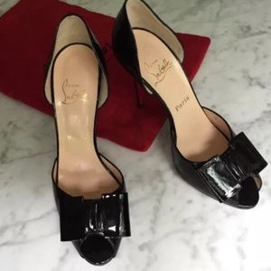 Christian Louboutin Patent Joli-Noeud Dorcet Heels